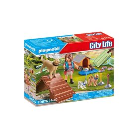 Playmobil Ajándékszett "Kutyakiképzés" 70676