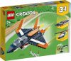 LEGO Creator Szuperszonikus repülőgép 31126