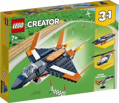LEGO Creator Szuperszonikus repülőgép 31126
