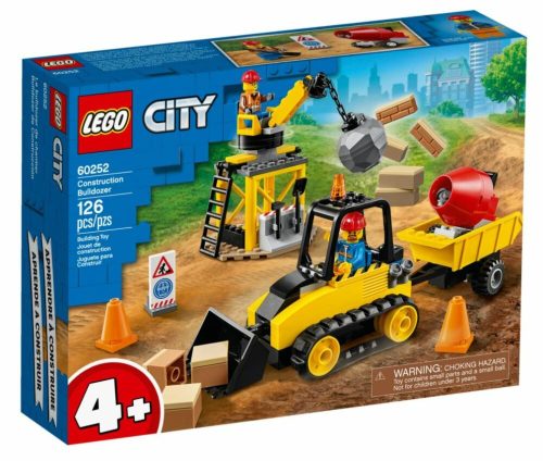 LEGO City Great Vehicles - Építőipari buldózer 60252