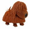 Jiggly Pets Riszáló állatok - kutya barna