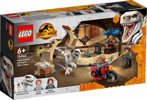 LEGO Jurassic World Atrociraptor dinoszaurusz: Motoros üldözés 76945