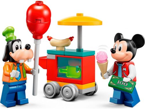 LEGO Mickey and Friends Mickey, Minnie és Goofy vidámparki szórakozása 10778