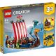 LEGO Creator Viking hajó és a Midgard kígyó 31132