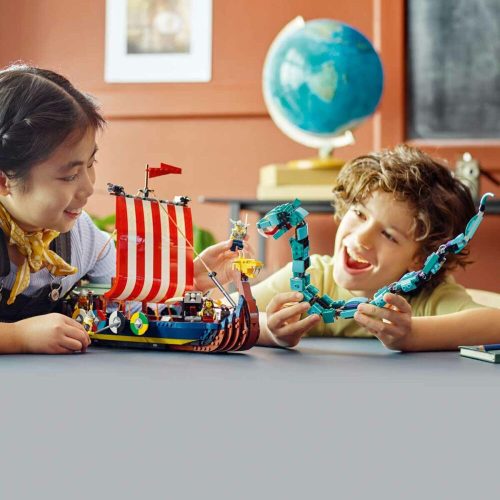 LEGO Creator 31132 Viking hajó és a Midgard kígyó