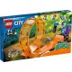LEGO City Stuntz Csimpánzos zúzós kaszkadőr hurok 60338