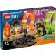 LEGO City Stuntz Kaszkadőr aréna dupla hurokkal 60339