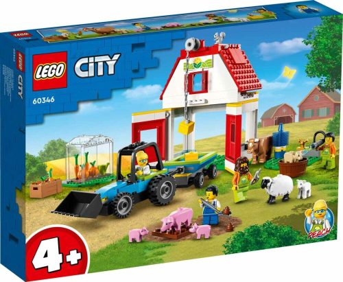 LEGO City Farm Pajta és háziállatok 60346