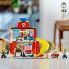 LEGO City 60375 Tűzoltóállomás és tűzoltóautó