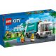 LEGO City 60386 Szelektív kukásautó