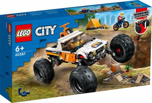 LEGO City 60387 4x4-es terepjáró kalandok