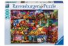 Ravensburger 16685 - Könyvek világa - 2000 db-os puzzle