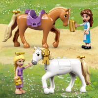 Kép 5/5 - LEGO Disney Princess Belle és Aranyhaj királyi istállói 43195