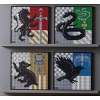 Kép 3/4 - LEGO ART Harry Potter™ Hogwarts™ címerek 31201