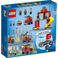 Kép 2/5 - LEGO City 60375 Tűzoltóállomás és tűzoltóautó