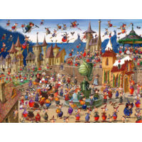 Kép 1/2 - The Meeting of the Witches - Bluebird 70568-P 4000 darabos puzzle