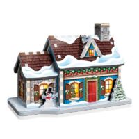 Kép 4/7 - Karácsonyi falu - Christmas Village - Wrebbit 3D Puzzle - 116 darabos