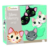 Kép 1/3 - Cicák - memóriajáték - Avenue Mandarine - játék 2 éves kortól - Egyszerbolt Társasjáték