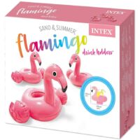 Flamingó pohártartó, 3 db - Intex 57500