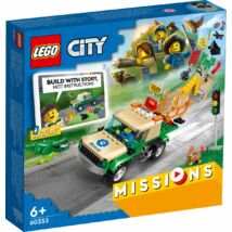 LEGO City Missions Vadállat mentő küldetések 60353