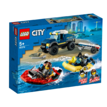 LEGO City Elit Rendőrség Hajószállító 60272