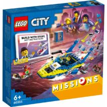 LEGO City Missions Vízirendőrség nyomozói küldetés 60355