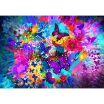 Flowers and Butterflies - Bluebird 70219 - 1000 db-os puzzle - Egyszerbolt Társasjáték