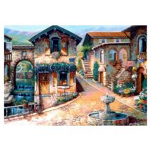 The Fountain on the Square - Bluebird 70503-P - 1000 darabos puzzle