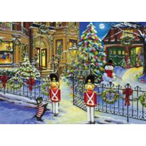 Christmas House - Bluebird 90031-F - 1000 darabos puzzle - Egyszerbolt Társasjáték