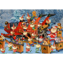 Ready for Christmas Delivery Season - Bluebird 90035-F - 1000 darabos puzzle