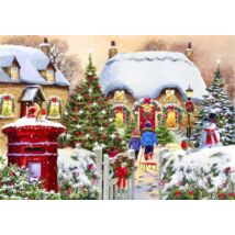 Winter Cottage - Bluebird 70076 - 1000 db-os puzzle