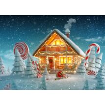 Christmas Cottage - Bluebird 70365 - 500 db-os puzzle - Egyszerbolt Társasjáték