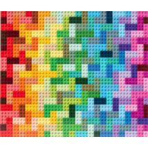 LEGO Rainbow Bricks Puzzle - 1000 db-os puzzle