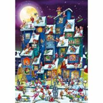 Karácsonyi felfordulás - Dtoys 70869 - 1000 db-os puzzle
