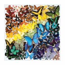 Rainbow Butterflies 500 db-os puzzle Galison