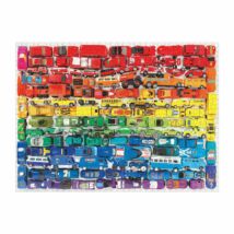 Rainbow Toy Cars 1000 db-os puzzle, Galison