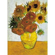 Van Gogh - Napraforgók, 1000 db (561740) Van Gogh -  Sonnenblumen Mûvészeti kirakó
