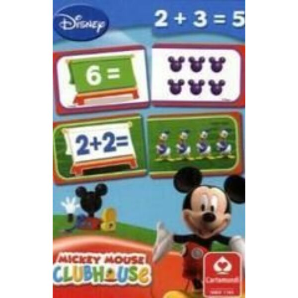 Mickey Mouse Club House szám játékkártya - Egyszerbolt Társasjáték Webáruház