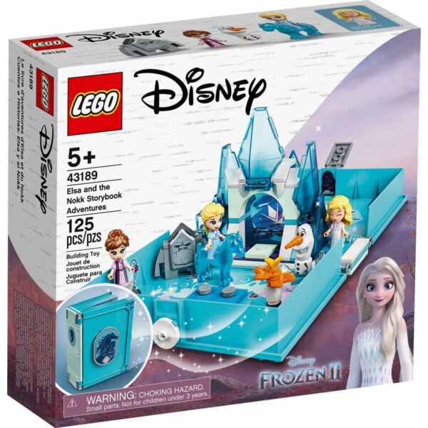 LEGO Disney Princess Elza és a Nokk mesekönyve 43189