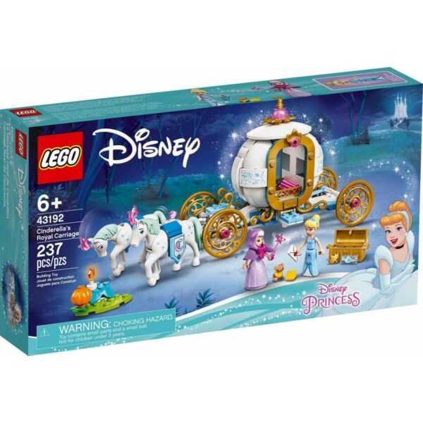 LEGO Disney Princess Hamupipőke királyi hintója 43192