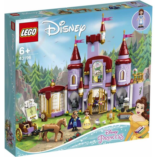 LEGO Disney Princess Belle és a Szörnyeteg kastélya 43196