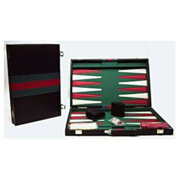 Backgammon, 46x30 cm-es műbőr koffer - 605503 - Egyszerbolt Társasjáték Webáruház