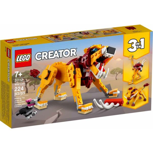 LEGO Creator Vad oroszlán 31112