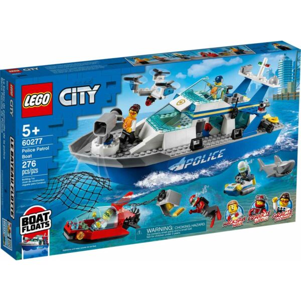 LEGO City Police Rendőrségi járőrcsónak 60277