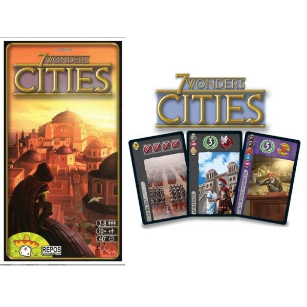 7 Wonders - Cities kiegészítő - társasjáték 10 éves kortól - Egyszerbolt Társasjáték Webáruház