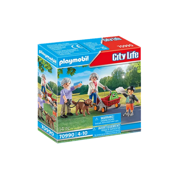 Playmobil Nagyszülők unokával 70990