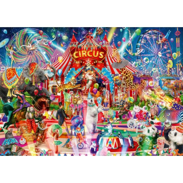 A Night at the Circus - Aimee Stewart - Bluebird 70250-P 1000 db-os puzzle - Egyszerbolt Társasjáték