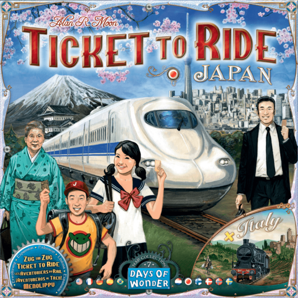Ticket to Ride Map Collection 7: Japan &amp; Italy kiegészítő társasjáték