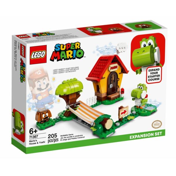 LEGO Super Mario - Mario háza &amp; Yoshi kiegészítő szett 71367