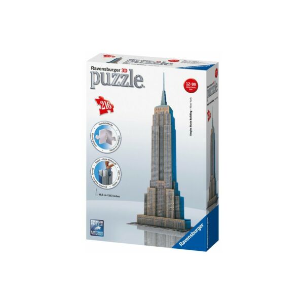 3D Puzzle - Empire State Building 216 db-os